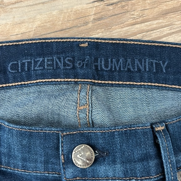 Citizens of Humanity Women’s 26 Dylan Drop Rise Cropped Denim Jean - Picture 4 of 11